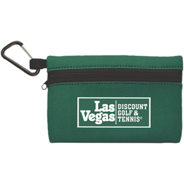 3 15/16" x 5 3/4" ditty bag with a zippered closure... from ASI 57653 Gold Bond