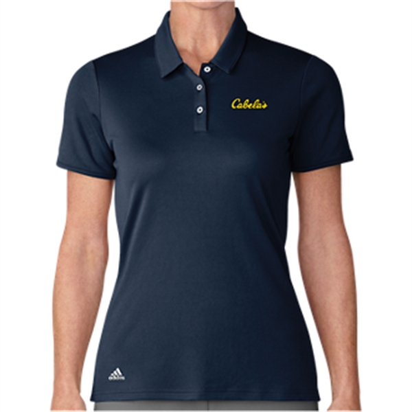 Women's short sleeve performance polo shirt with UPF50 sun protection and... from ASI 57653 Gold Bond