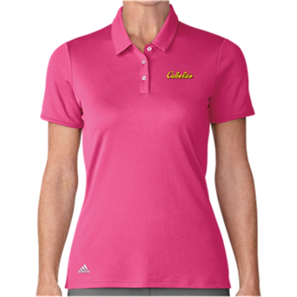 Women's short sleeve performance polo shirt with UPF50 sun protection and... from ASI 57653 Gold Bond