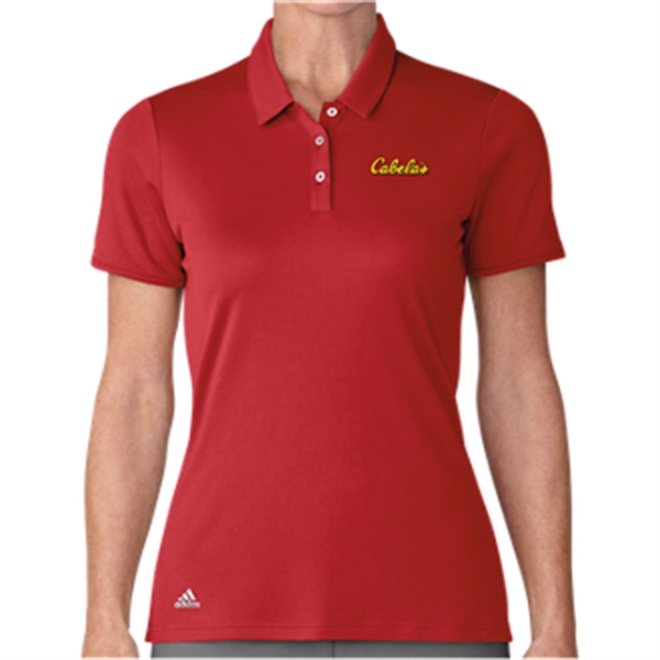 Women's short sleeve performance polo shirt with UPF50 sun protection and... from ASI 57653 Gold Bond