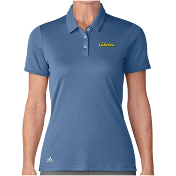 Women's short sleeve performance polo shirt with UPF50 sun protection and... from ASI 57653 Gold Bond