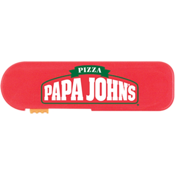 Toothpick dispenser with 12 pre-loaded toothpicks.... from ASI 57653 Gold Bond