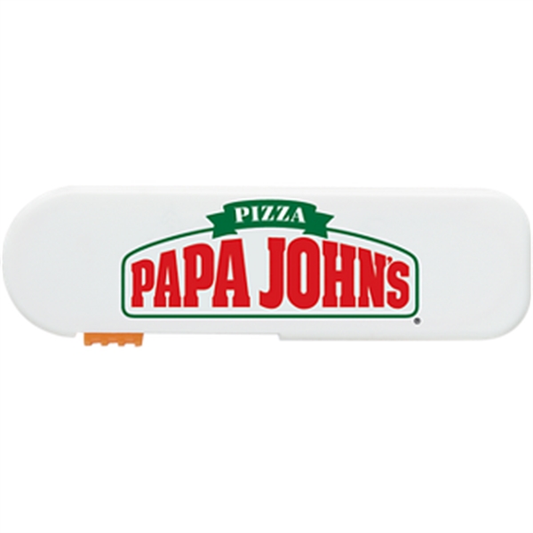 Toothpick dispenser with 12 pre-loaded toothpicks.... from ASI 57653 Gold Bond