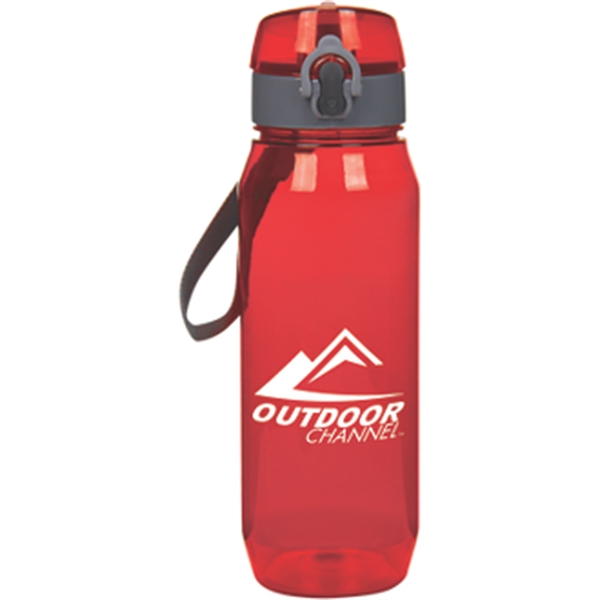 28-ounce bottle with a flip cap, keyring, and strap.... from ASI 57653 Gold Bond