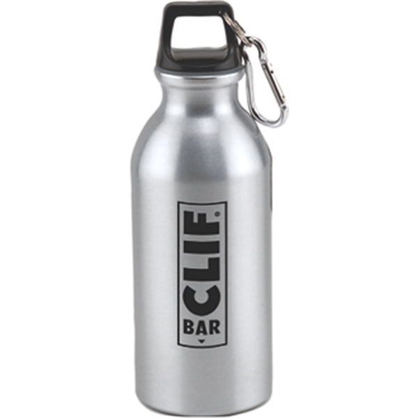 20-ounce bottle with a lid, handle, and carabiner clip.... from ASI 57653 Gold Bond