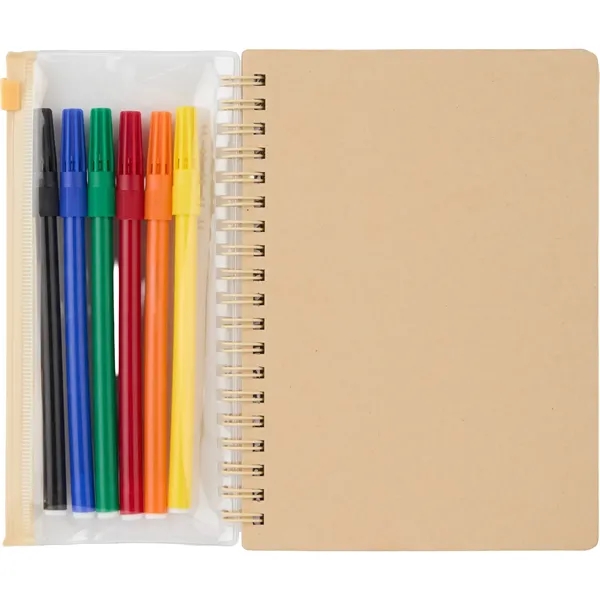 5" x 7" FSC® Mix Doodle Notebook with Markers(SM)... from ASI 66887 PCNA / Bullet