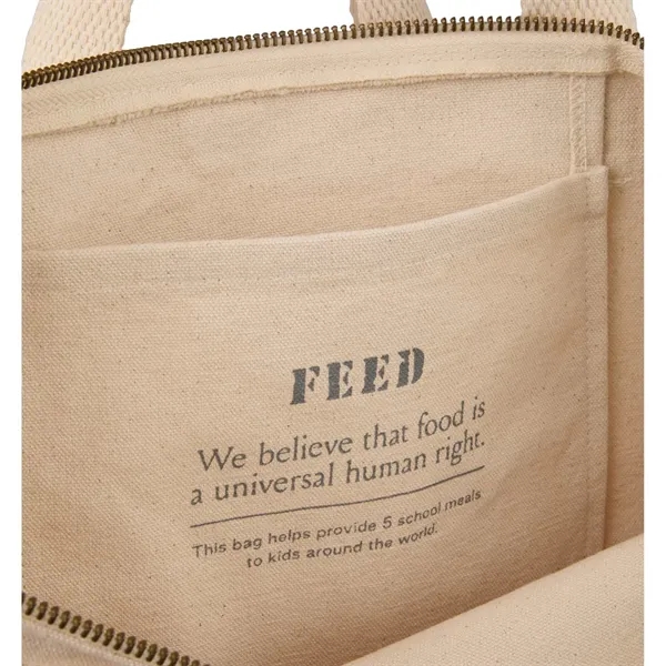 FEED Zippered Tote... from ASI 66887 PCNA / Leeds