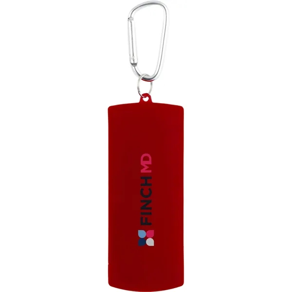 Recycled Bandage Dispenser with Carabiner... from ASI 66887 PCNA / Bullet