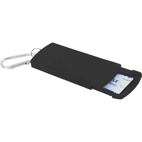 Recycled Bandage Dispenser with Carabiner... from ASI 66887 PCNA / Bullet