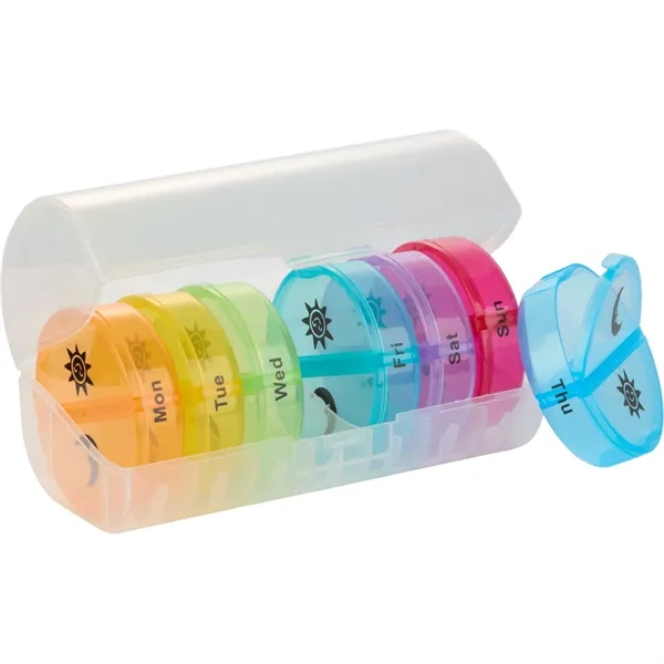 7 Day Recycled Travel Pill Organizer... from ASI 66887 PCNA / Bullet