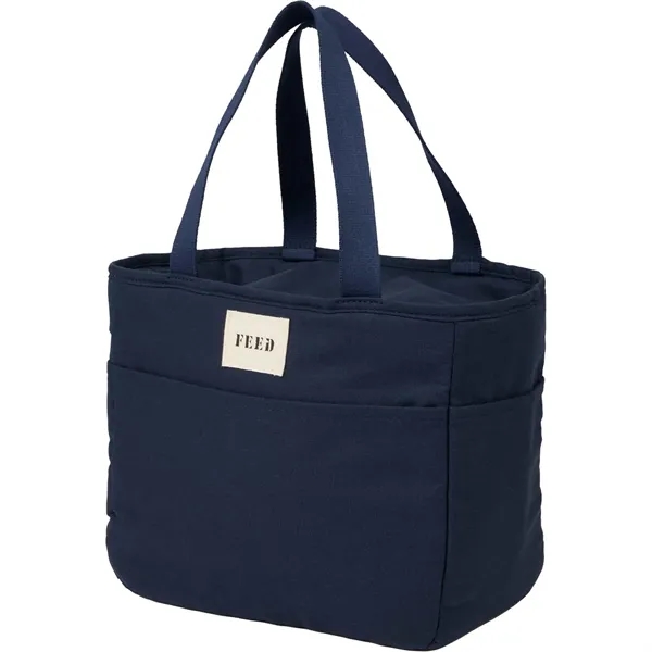 FEED Organic Cotton 9 Can Lunch Cooler... from ASI 66887 PCNA / Leeds