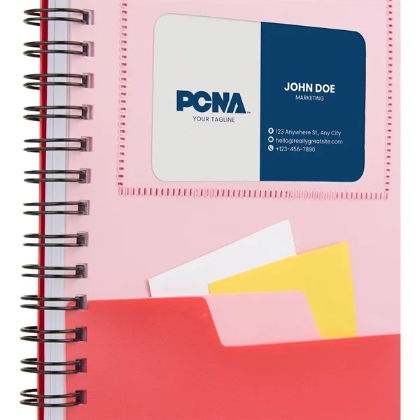 5'' x 7'' FSC® Recycled Stash Spiral Notebook... from ASI 66887 PCNA / Bullet