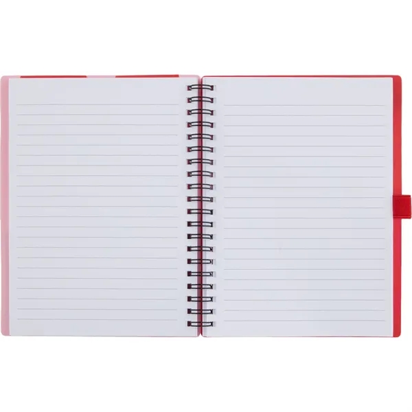 5'' x 7'' FSC® Recycled Stash Spiral Notebook... from ASI 66887 PCNA / Bullet