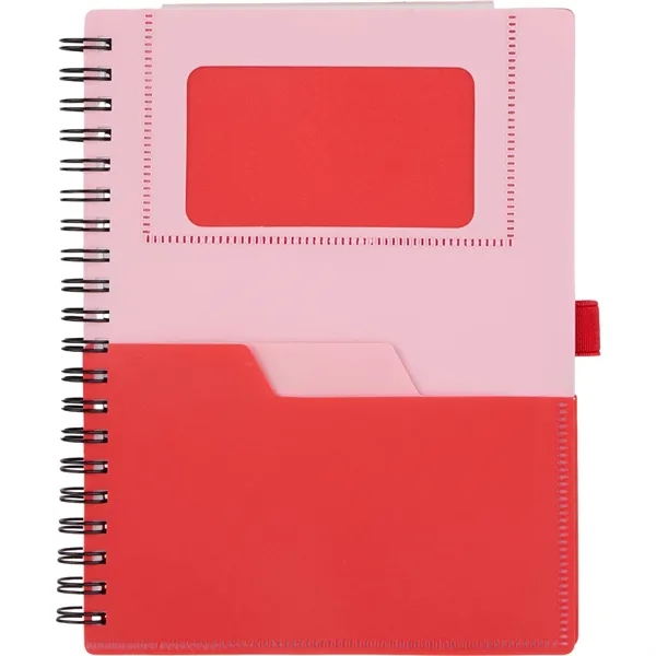5'' x 7'' FSC® Recycled Stash Spiral Notebook... from ASI 66887 PCNA / Bullet