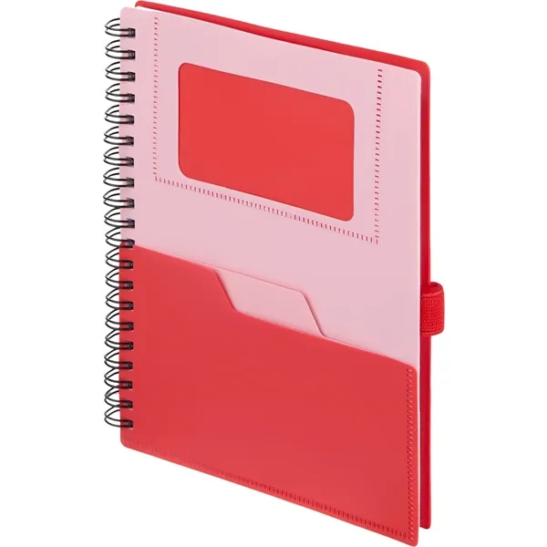5'' x 7'' FSC® Recycled Stash Spiral Notebook... from ASI 66887 PCNA / Bullet