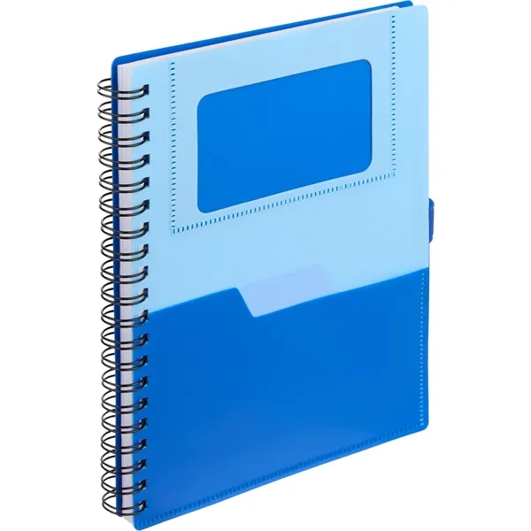 5'' x 7'' FSC® Recycled Stash Spiral Notebook... from ASI 66887 PCNA / Bullet
