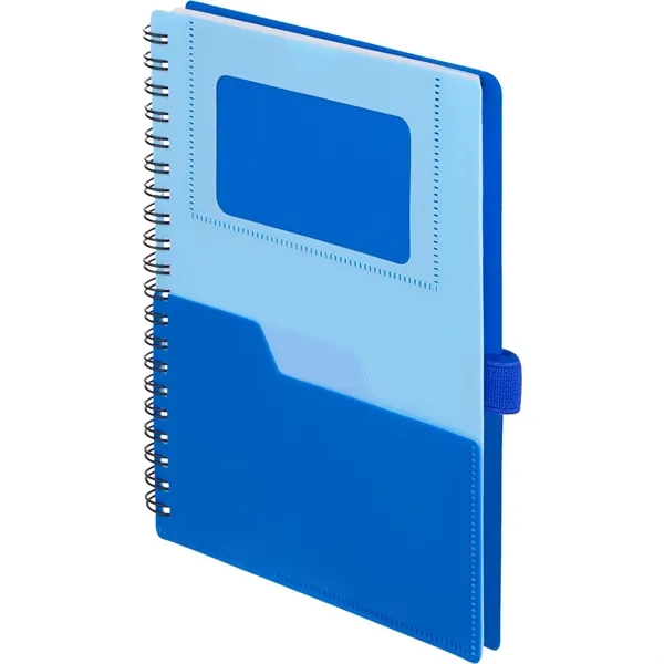 5'' x 7'' FSC® Recycled Stash Spiral Notebook... from ASI 66887 PCNA / Bullet