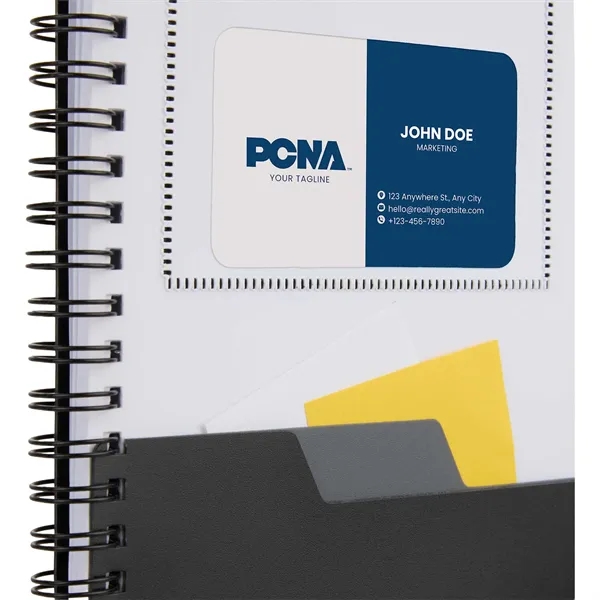 5'' x 7'' FSC® Recycled Stash Spiral Notebook... from ASI 66887 PCNA / Bullet