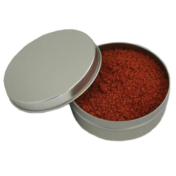 Two ounce gift tin filled with polybagged fiesta Mexican dip mix... from ASI 74601 Calico / Nuding Farms