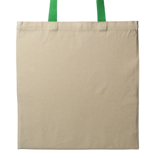 12 oz. cotton canvas tote bag with 22" webbed color handles.... from ASI 39552 BEL Promo