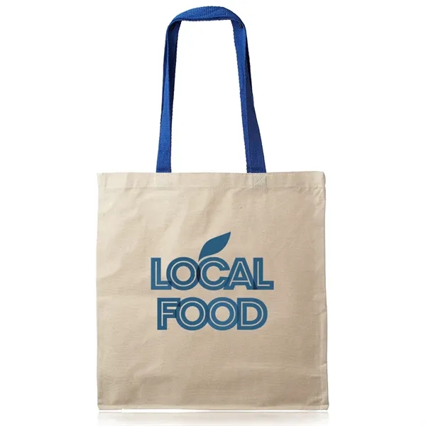 12 oz. cotton canvas tote bag with 22" webbed color handles.... from ASI 39552 BEL Promo