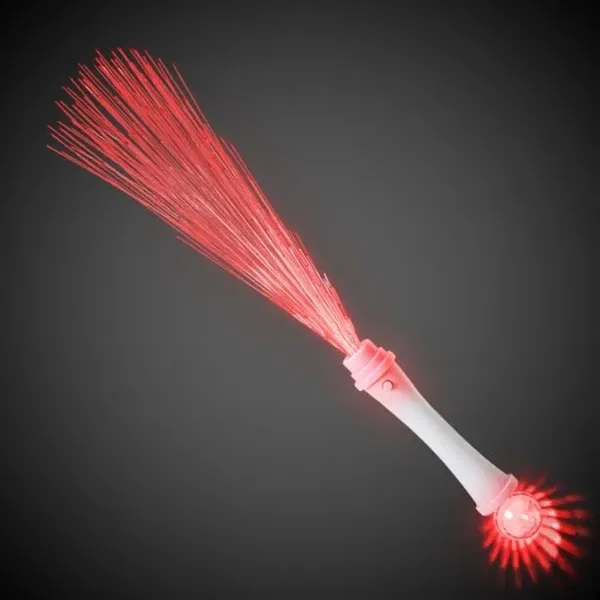 15" white fiber optic LED light-up wand with strobe.... from ASI 42016 Brighter Promotions Inc / Chemical Light™