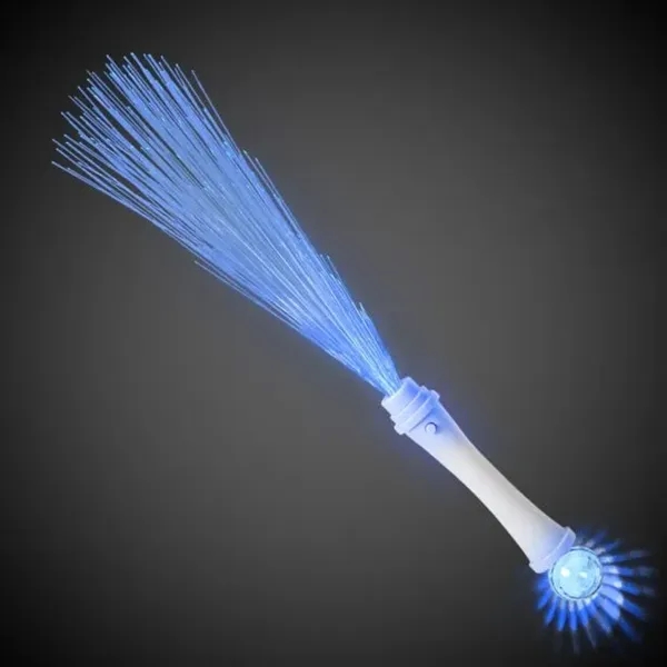 15" white fiber optic LED light-up wand with strobe.... from ASI 42016 Brighter Promotions Inc / Chemical Light™