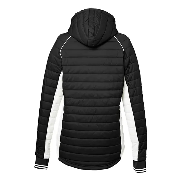 Nautica Women's Nautical Mile Hooded Puffer Jacket... from ASI 84358 S&S Activewear