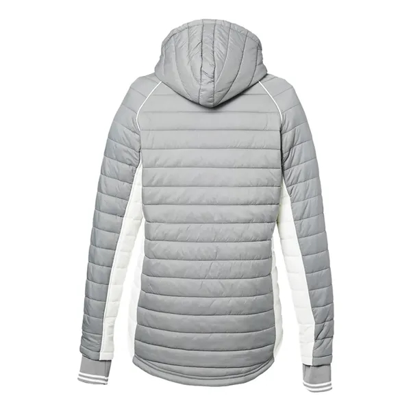 Nautica Women's Nautical Mile Hooded Puffer Jacket... from ASI 84358 S&S Activewear