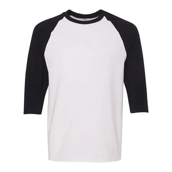 Gildan® Heavy Cotton™ Three Quarter Raglan Sleeve T-Shirt.... from ASI 84358 S&S Activewear