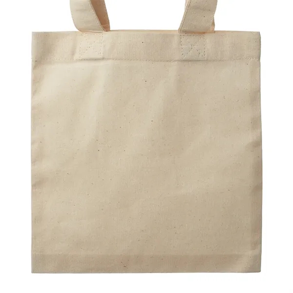 Mini 4 oz. cotton gift bag with self fabric handles and... from ASI 39552 BEL Promo