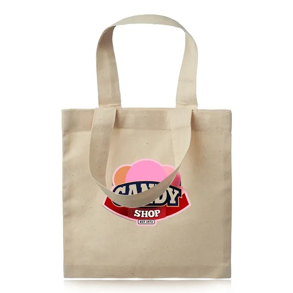 Mini 4 oz. cotton gift bag with self fabric handles and... from ASI 39552 BEL Promo