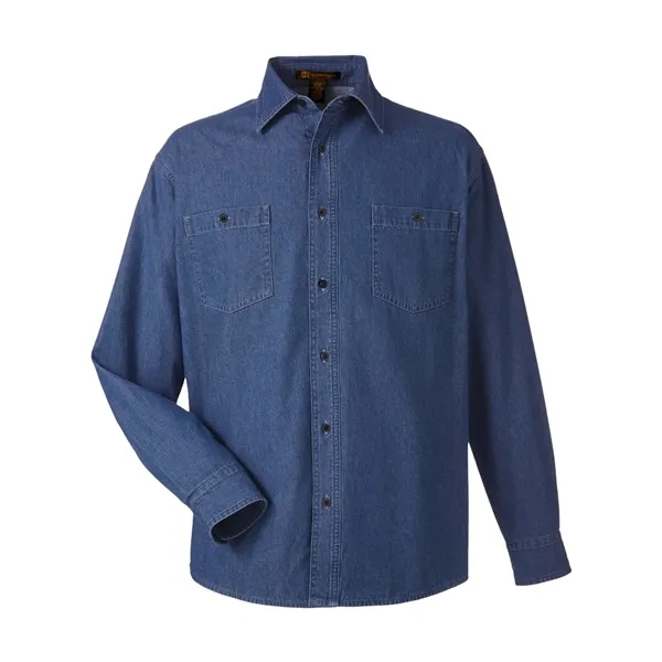 Harriton Denim Shirt Jacket... from ASI 84358 S&S Activewear