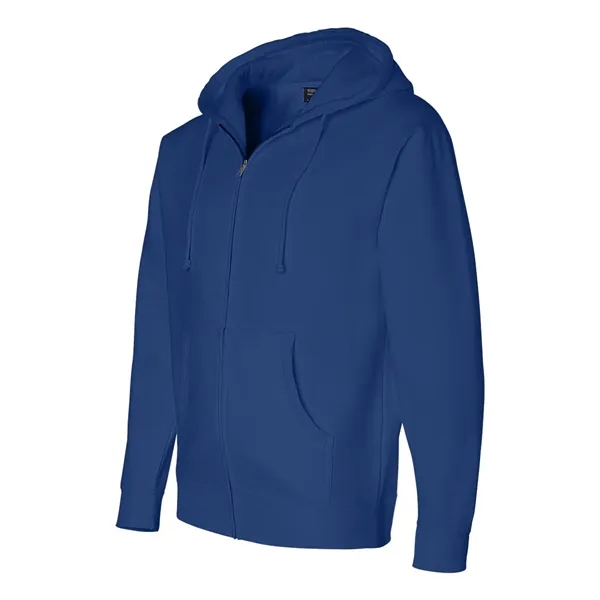 Full-zip, 10.0 oz., 80% cotton / 20% polyester hooded sweatshirt. Blank... from ASI 84358 S&S Activewear