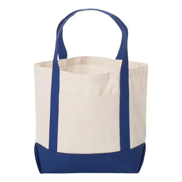 Liberty Bags Seaside Small Cotton Canvas Boater Tote, blank.... from ASI 84358 S&S Activewear