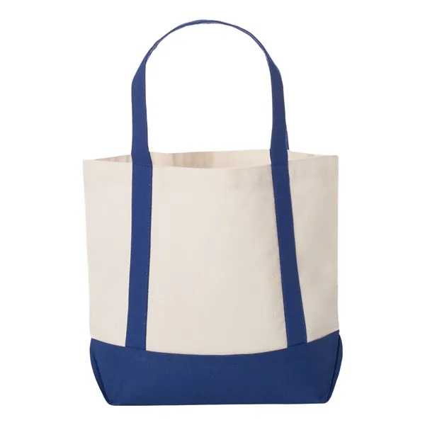 Liberty Bags Seaside Small Cotton Canvas Boater Tote, blank.... from ASI 84358 S&S Activewear