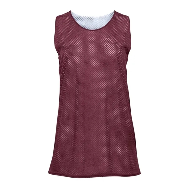 Women's reversible tank top constructed of double-layer mesh and available in... from ASI 84358 S&S Activewear