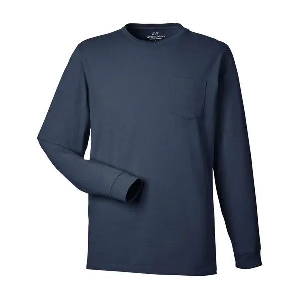 Vineyard Vines Long Sleeve Pocket T-Shirt... from ASI 84358 S&S Activewear