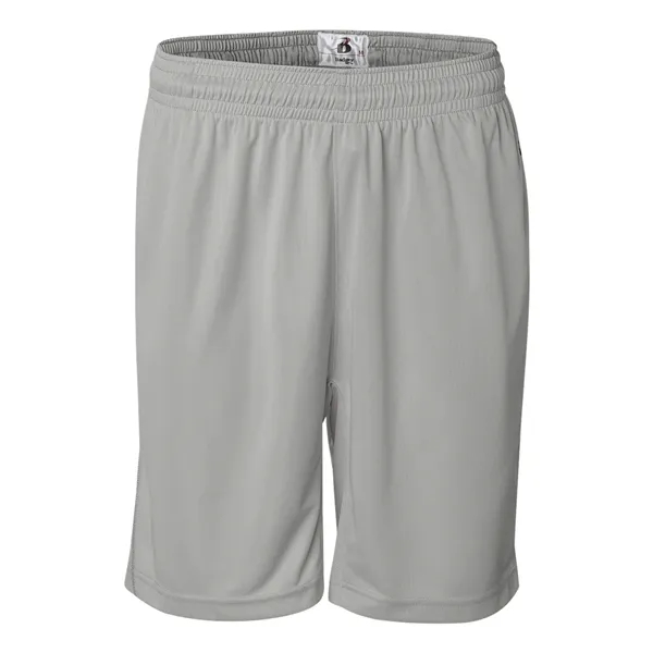 Polyester 9" inseam trainer shorts. Blank product.... from ASI 84358 S&S Activewear