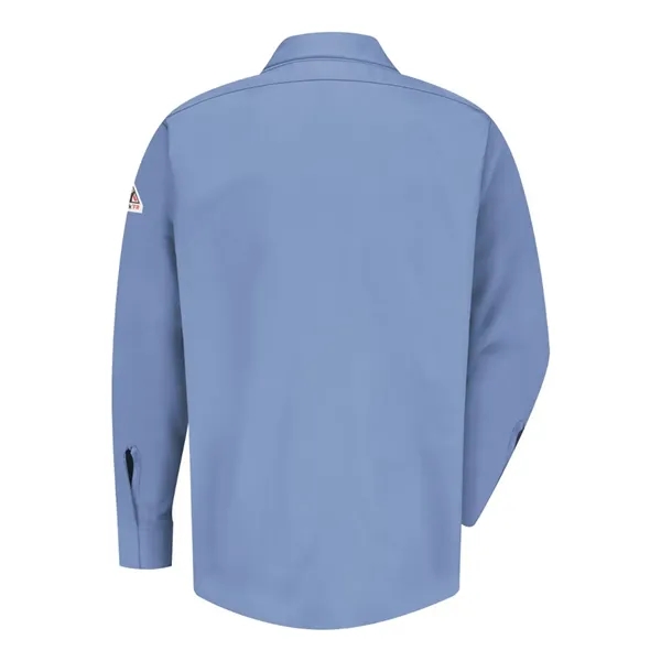 Concealed-Gripper Pocketless Work Shirt Long Sizes... from ASI 84358 S&S Activewear