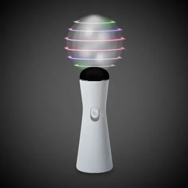 9" spinner wand with 6 white internal LED Lights and external... from ASI 42016 Brighter Promotions Inc