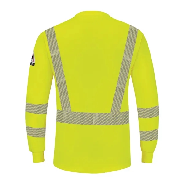 Bulwark Hi-Visibility Lightweight Long Sleeve Henley... from ASI 84358 S&S Activewear