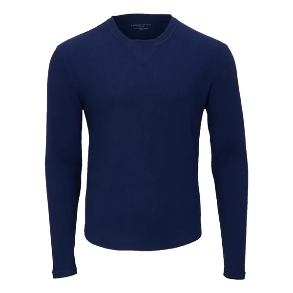 Boxercraft Waffle Knit Long Sleeve T-Shirt... from ASI 84358 S&S Activewear