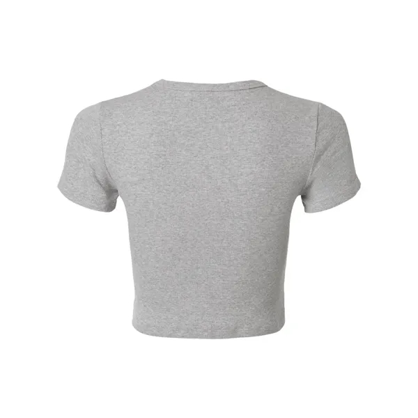 American Apparel Women's Baby Rib Cropped Tee... from ASI 84358 S&S Activewear