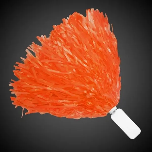 16" plastic pom-poms with imprinted handle... from ASI 42016 Brighter Promotions Inc / Chemical Light™