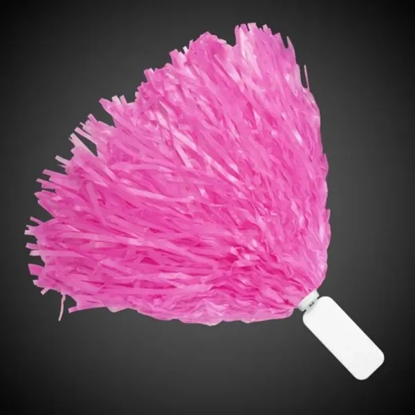 16" plastic pom-poms with imprinted handle... from ASI 42016 Brighter Promotions Inc / Chemical Light™