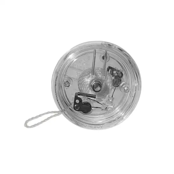 2 3/8" clear yo-yo with blue LED lights.... from ASI 42016 Brighter Promotions Inc / Chemical Light™