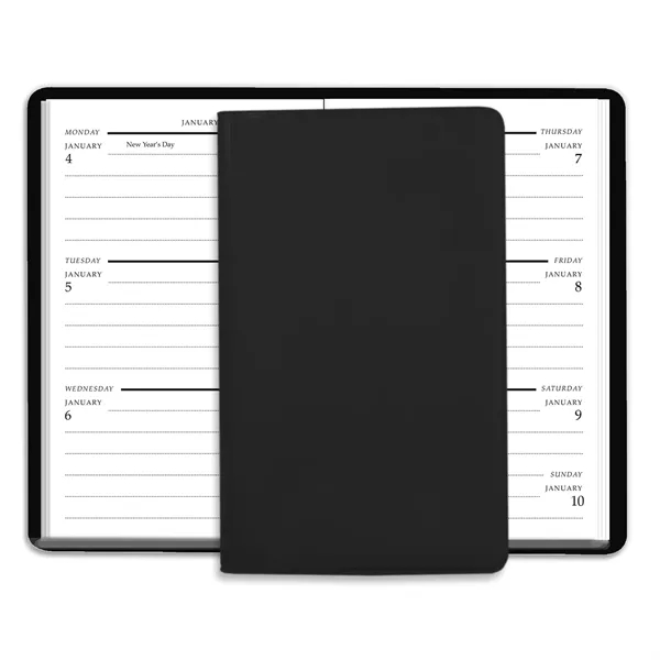 5.81"H x 3.5"W 56-week planner with one week per page with... from ASI 54040 Fey Promo / Fey Calendar Impressions