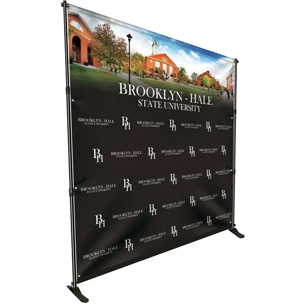 8' x 8' Premium Backdrop Banner Kit... from ASI 80228 Quinn