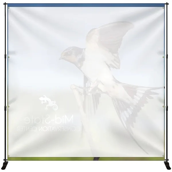 10' x 10' Premium Backdrop Banner Wall Kit including hardware and... from ASI 80228 Quinn
